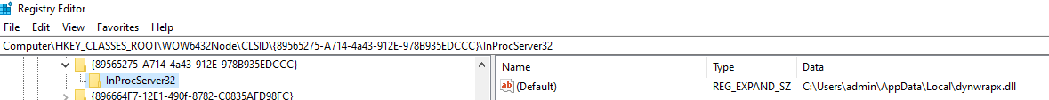HKEY_CLASSES_ROOT\WOW6432Node\CLSID